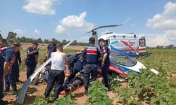 Adana’da Jandarmaya Ait Cayrokopter Sert İniş Yaptı: 2 Personel Yaralı