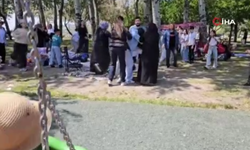 Avcılar Sahilinde Kadınların Saç Saça Kavgası Kamerada