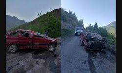 Gümüşhane’de Alkollü Sürücü 60 Metreden Yuvarlandı