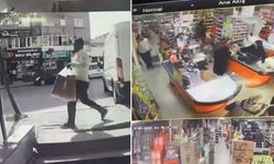 Müşteri Kılığında Markete Girdi, Kolilerce Kahve Çaldı!