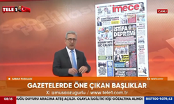 Gazetemiz, 2 Mayıs tarihli manşetiyle 'Musa Özuğurlu ile Sabah Pusulası' programında