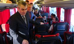 Vali Yolcuları Tebrik Etti, Ceza Yiyen Otobüsün Sürücüsünü Uyardı