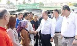 Başkan Seçer Güneykent Pazar Yeri’nde Vatandaşlarla Buluştu