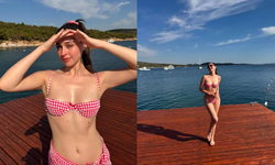 Cemre Baysel’den Cesur Bikini Paylaşımı Sosyal Medyada Olay