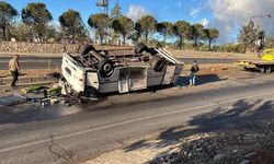 Hatay'da Servis Midibüsü Devrildi: 25 Tarım İşçisi Yaralandı