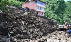 Trabzon’da Heyelan: 5 Ev Tehlike Altında