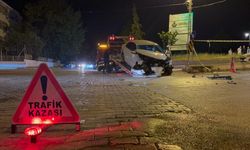 Amasya’da İki Otomobil Kavşakta Çarpıştı! 1 Ölü