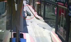 Samsun'da Motosiklet Kaydı, Yolcu Yola Savruldu!
