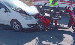 Edirne Enez'de Kaza! Otomobil, Elektrikli Bisiklete Çarptı! 1 Ölü