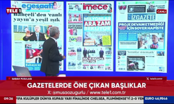 Gazetemiz, 9 Temmuz'daki manşetiyle 'Musa Özuğurlu ile Sabah Pusulası' programında