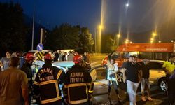 Adana’da Korkutan Kaza: Trafik Işıklarında Feci Çarpışma