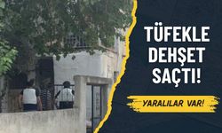 Pompalı Tüfekle Mahalleyi Ayağa Kaldırdı