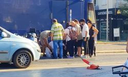 Antalya'da Tramvayla Çarpışma Anı Kamerada! Engelli Sürücü Sürüklendi