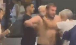 Sandalyeler Havada Uçuştu: Komşu Esnaflar Sokakta Kapıştı!