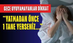 Uykusuzluğa Doğal Çözüm: Bu 3 Besinle Hemen Uykuya Dalın!