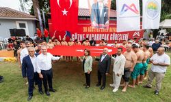 Başkan Seçer, Gözne Karakucak Güreşleri’nde Zafer Coşkusuna Ortak Oldu