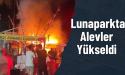 Silifke'de Tatil Keyfi Bir Anda Kabusa Döndü: Lunaparkta Yangın Alarmı