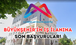 Sürpriz iş fırsatı! Mersin Büyükşehir Belediyesi personel alımı yapıyor