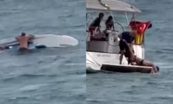 Mersin'de 6 Kişinin Bulunduğu Tekne Denizde Alabora Oldu