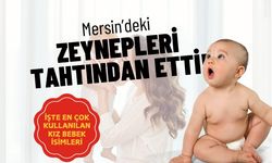 Mersin'deki Zeynepleri tahtından etti! Son 2 yılın en popüler bebek ismi şaşırttı