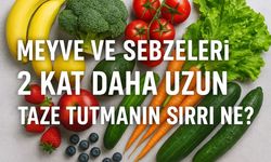 Bu Küçük Tüyolarla Meyve ve Sebzeler Günlerce Bozulmayacak