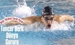 Mersinli Yüzücü Tuncer Berk Dünya’yı Salladı!