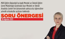Mersin Milletvekili Perihan Koca’dan Bakan Tekin’e Kız Okulları Soru Önergesi