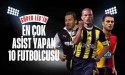 Süper Lig tarihinin en çok asist yapan 10 futbolcusu açıklandı! Zirvede yabancı bir efsane var