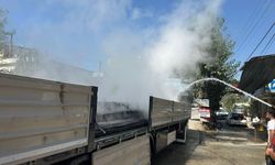 Osmaniye'de Korku Dolu Anlar: Tır Dorsesinde Yangın!