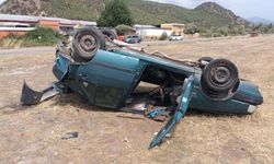 Tokat’ta Feci Kaza! Araç Ters Döndü, Yaralılar Var