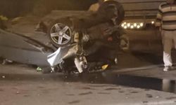 Ankara’da Feci Çarpışma! 2 Otomobil Kafa Kafaya Geldi, Yaralılar Var