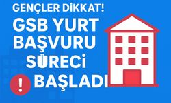 Gençler Dikkat! GSB Yurt Başvuruları Başladı, Hemen Yerini Garantile