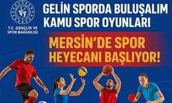 Ayak Tenisi, Voleybol, Basketbol… Mersin’de Spor Şöleni Başlıyor!