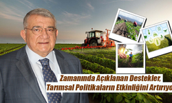 Mersin Ticaret Borsası Başkanı Özdemir: “Desteklerin Zamanında Açıklanması Çiftçiyi Rahatlatıyor”