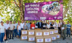 Başkan Özyiğit Üreticinin Yanında: Yenişehir’de Safran Soğanı ve Solucan Gübresi Dağıtıldı