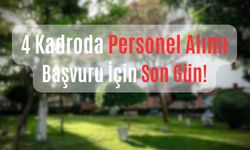 Tarsus Öğretmenevi 4 Farklı Kadroda Personel Alacak: Yarın Son Gün!