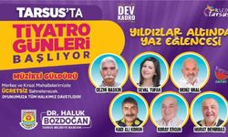 Tarsus`ta tiyatro günleri başlıyor