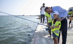 Mersin`de `Ba`balık balık tutma yarışması` gerçekleştirildi