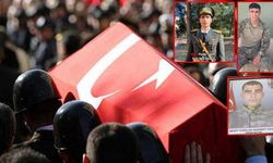 Şehitler son yolculuğuna uğurlandı