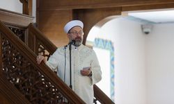 Diyanet İşleri Başkanı Erbaş'tan cuma hutbesinde 15 Temmuz vurgusu