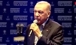 Erdoğan Mardin'de konuşuyor