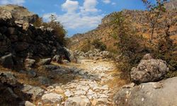 Kahramanmaraş`ta antik yol kalıntıları