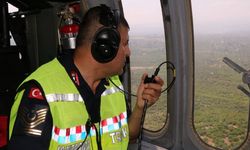 Jandarmadan Helikopter Destekli Trafik Denetimi