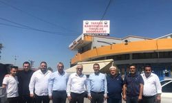 Tarsus CHP'den şoför esnafına ziyaret