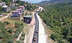 Yayla yolları yenilendi