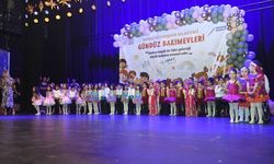 Adana Büyükşehir Belediyesinin kreşlerinde eğitim gören minikler mezun oldu	