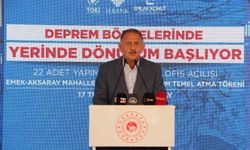 Bakan Özhaseki: Yerinde dönüşüm projesine e-Devlet üzerinden son bir saat içerisinde tam bin 200 başvuru oldu'