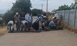 Mersinli Mahallesi'nde yollar kilit parke taşıyla buluştu