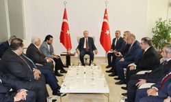 Erdoğan, Irak Temsilciler Meclisi Başkanı Halbusi'yi kabul etti