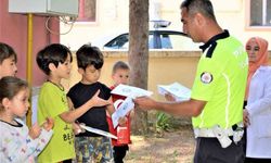 Burdur`da yaz Kur`an kurslarında trafik eğitimi